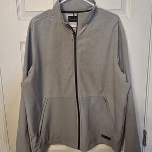 Abercrombie & FitchXL Abercrombie Fitch Performance Zip Up‎ Gray Zip Pockets